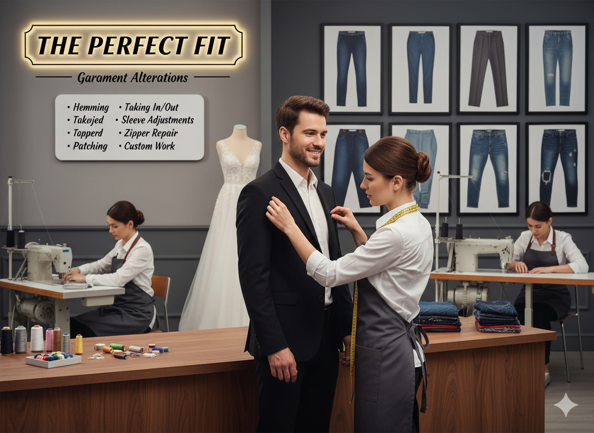 Professional garment alteration service